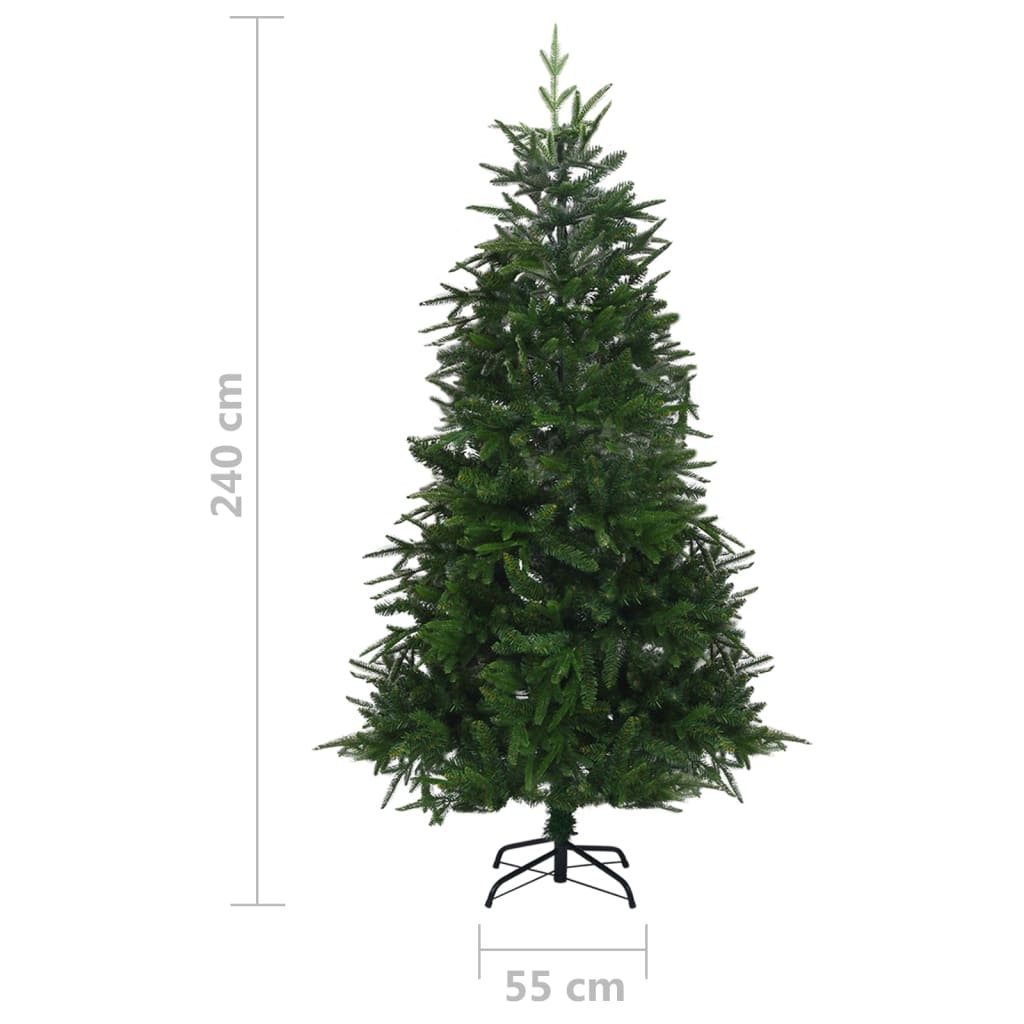 Künstlicher Weihnachtsbaum Grün 240 cm PVC PE