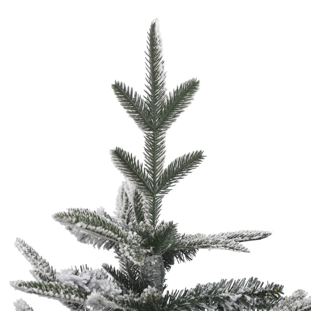 Künstlicher Weihnachtsbaum Beschneit Grün 210 cm PVC PE