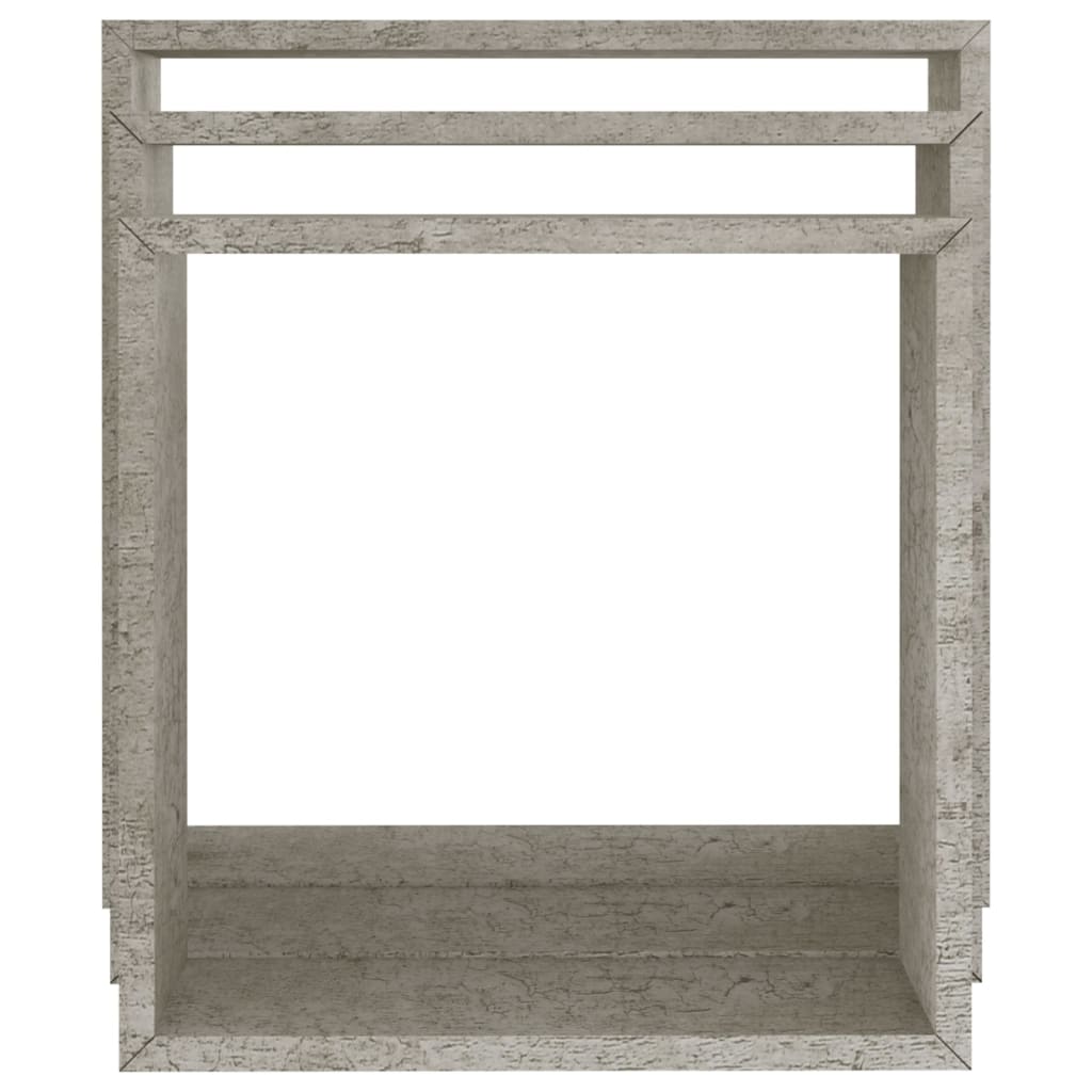 Würfelregale 3 Stk. Betongrau