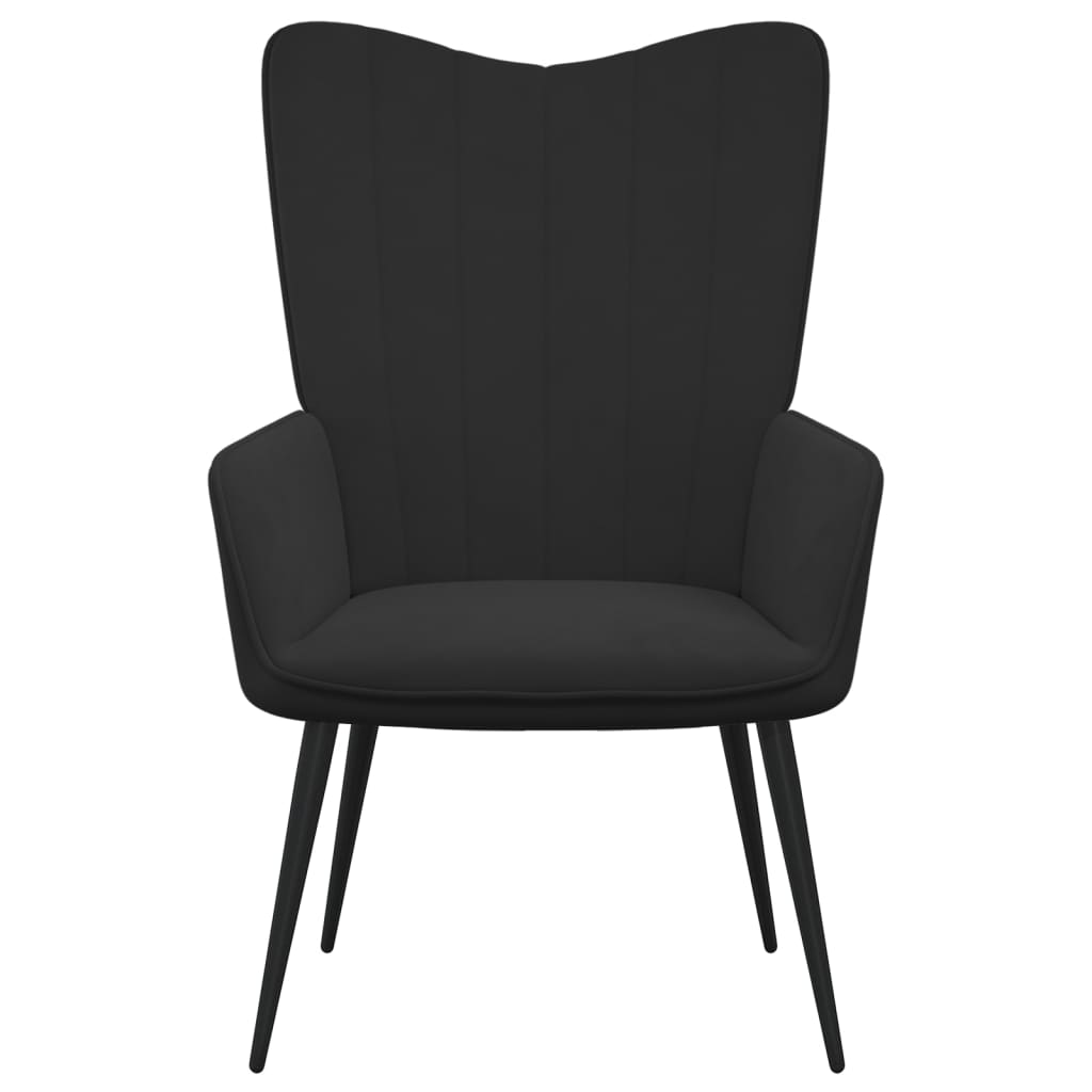 Relaxsessel Schwarz Samt