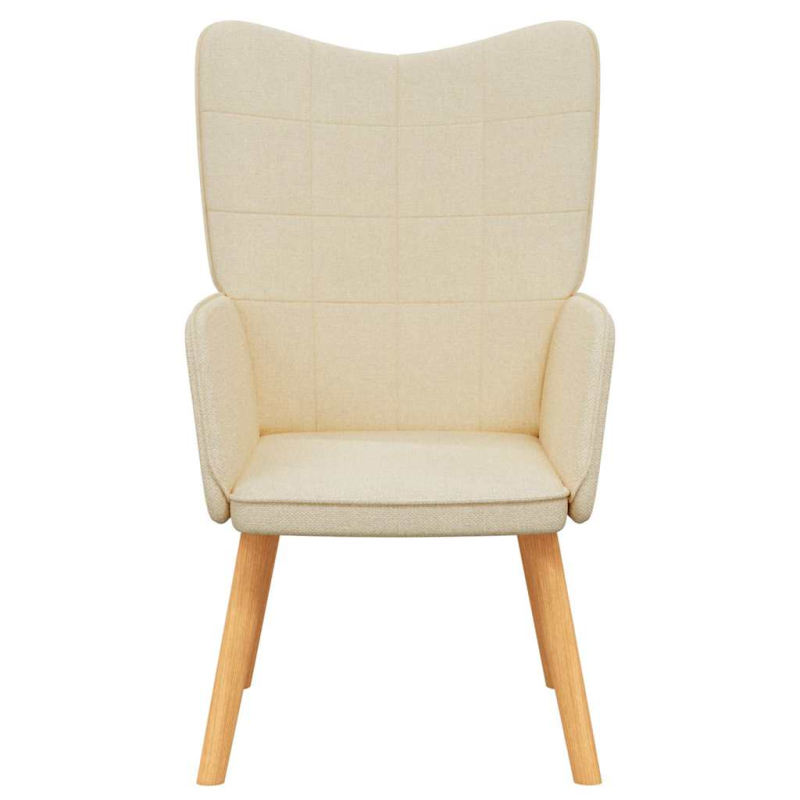 Relaxsessel Creme Stoff