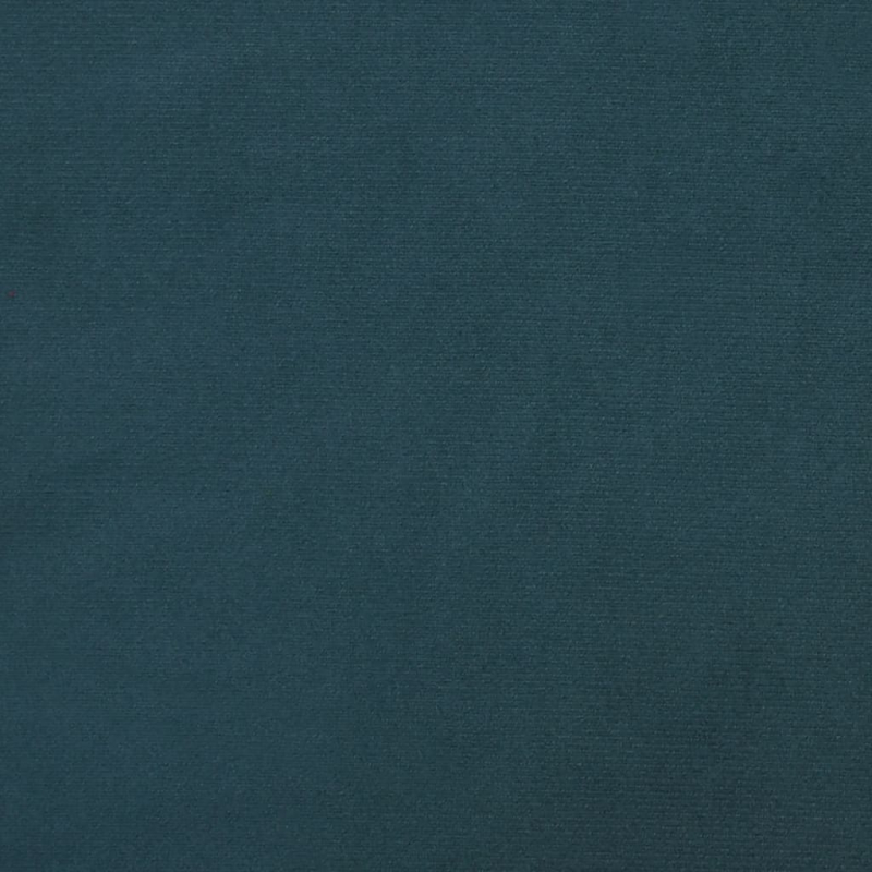 Relaxsessel mit Hocker Blau Samt