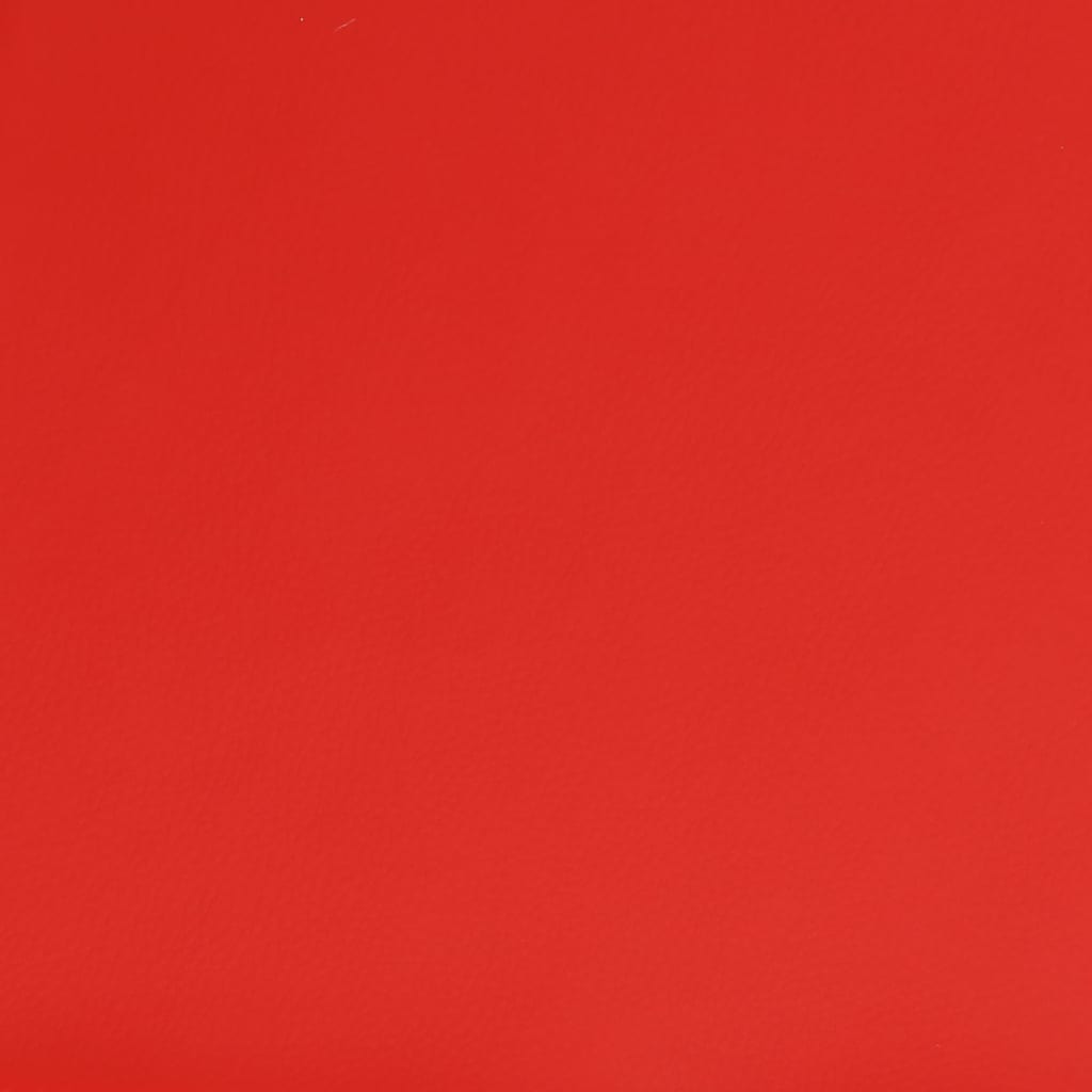 Massagesessel mit Aufstehhilfe Rot Kunstleder
