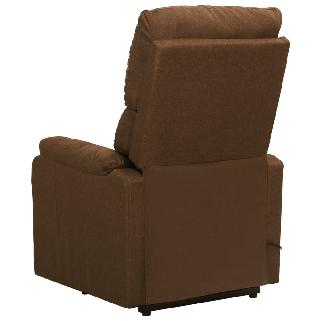 Aufstehsessel Braun Stoff