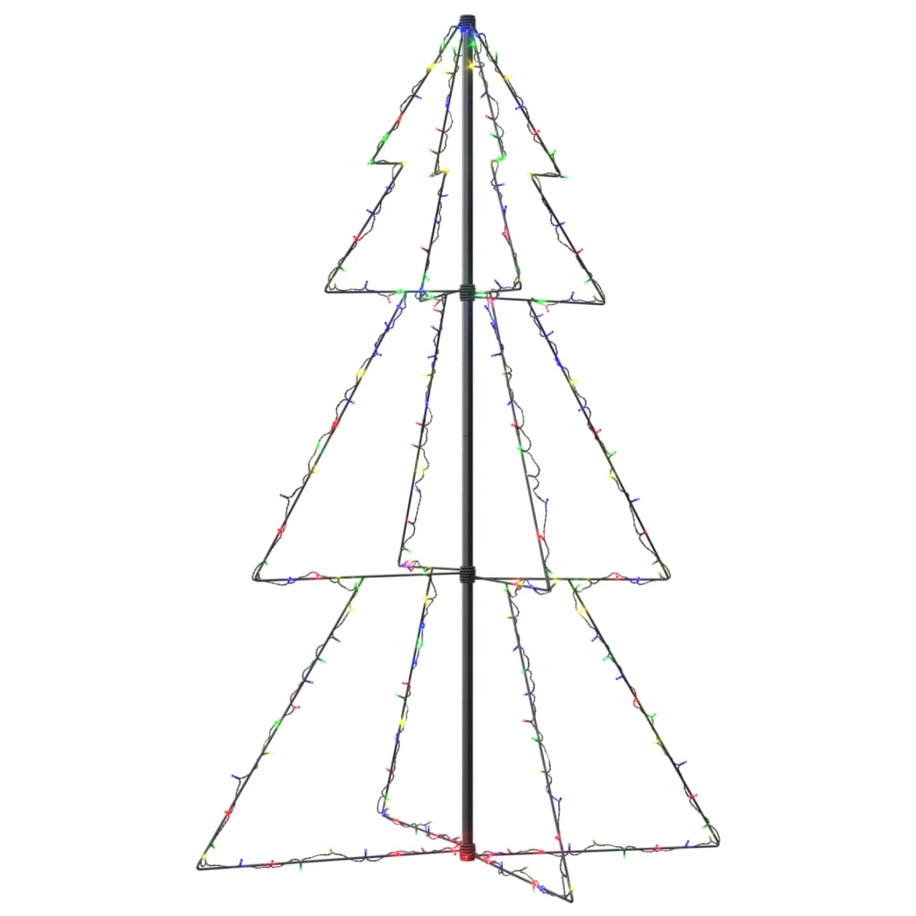 Weihnachtsbaum in Kegelform 200 LEDs Indoor Outdoor 98x150 cm