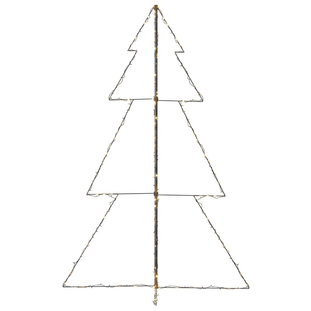 Weihnachtsbaum in Kegelform 240 LEDs Indoor Outdoor 118x180 cm