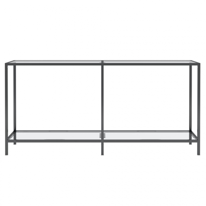 Konsolentisch Transparent 160x35x75,5 cm Hartglas