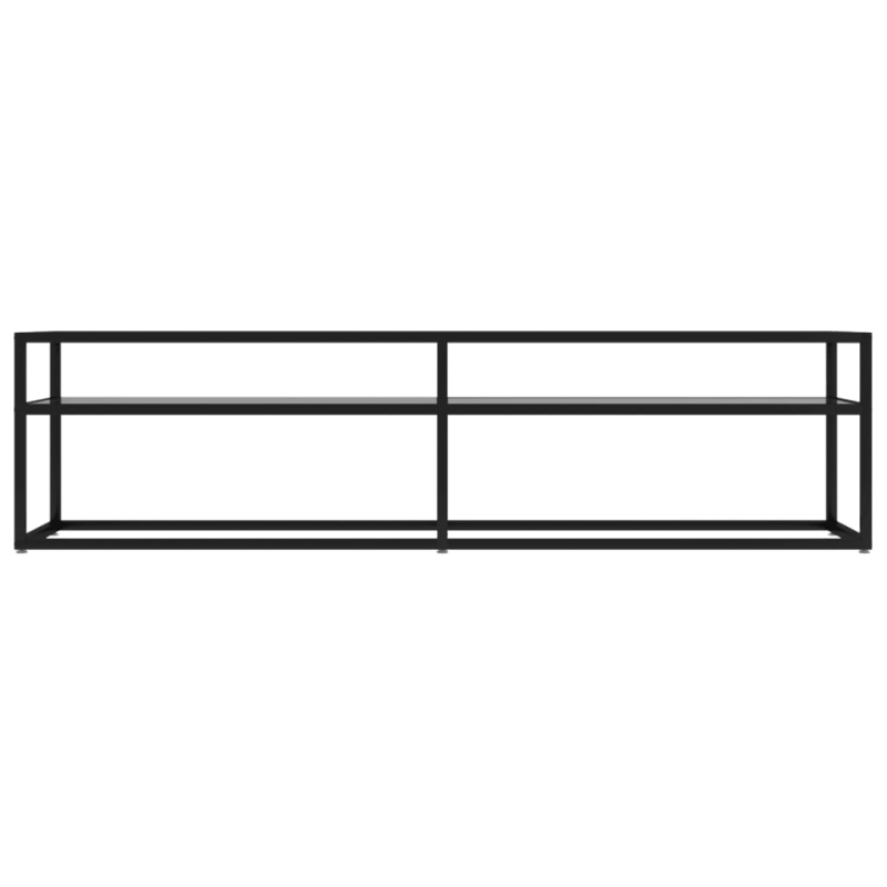 TV-Schrank Transparent 160x40x40,5 cm Hartglas