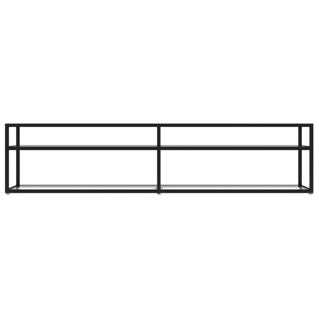 TV-Schrank Transparent 180x40x40,5 cm Hartglas