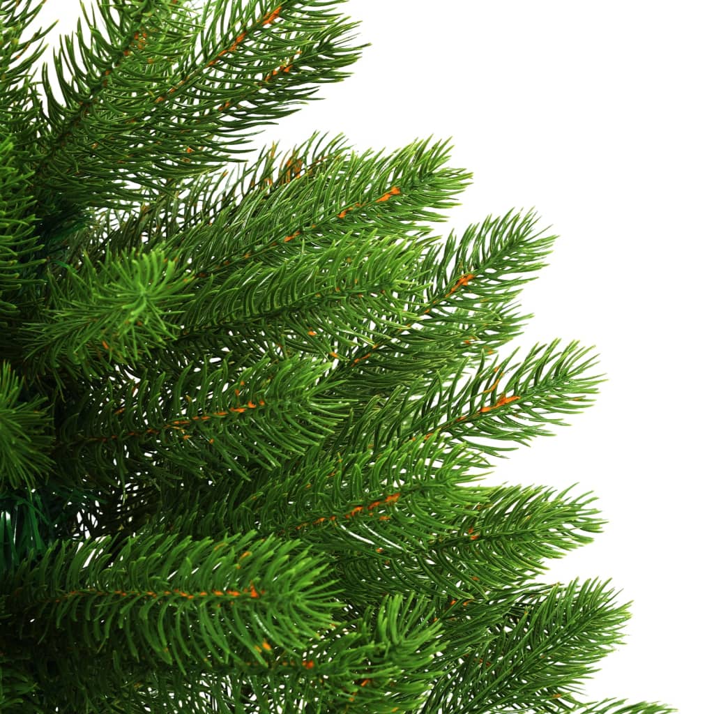 Künstlicher Weihnachtsbaum mit Beleuchtung & Kugeln 65 cm Grün