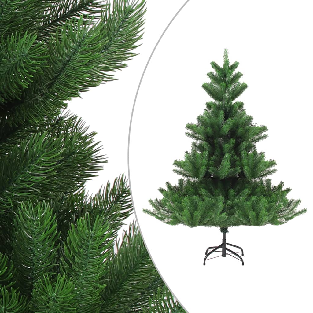 Künstlicher Weihnachtsbaum Nordmann LED & Kugeln Grün 240 cm