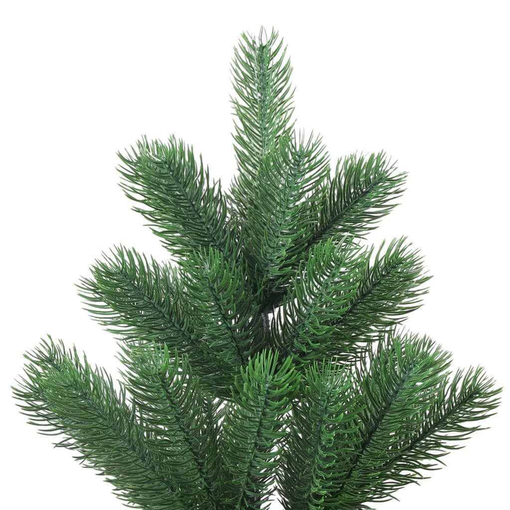 Künstlicher Weihnachtsbaum Nordmann LED & Kugeln Grün 240 cm