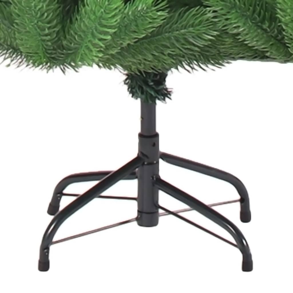Künstlicher Weihnachtsbaum Nordmann LED & Kugeln Grün 240 cm