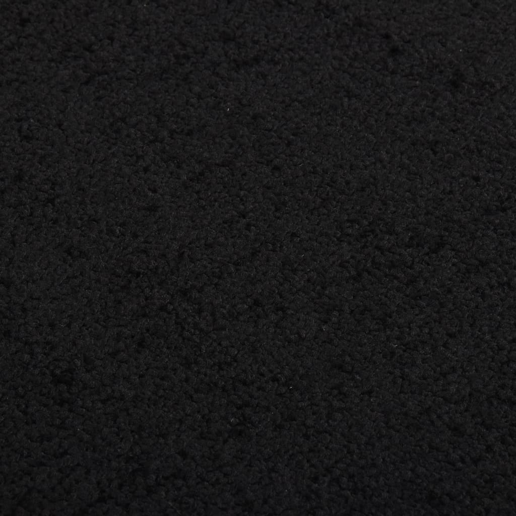 Fußmatte 60x80 cm Schwarz