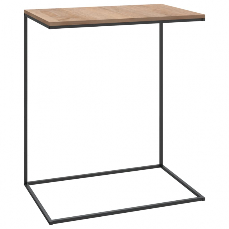 Beistelltisch Schwarz 55x35x66 cm Holzwerkstoff