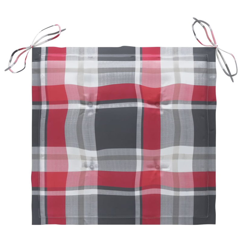 Gartenstühle mit Kissen 6 Stk. Massivholz Akazie