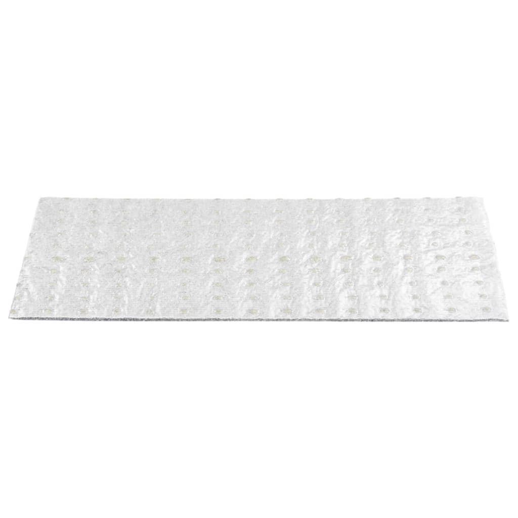 Selbstklebende Treppenmatten 15 Stk. 60x25 cm Hellgrau