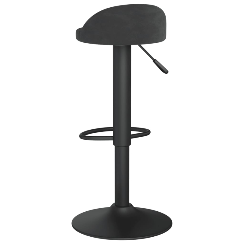 Barhocker 2 Stk. Schwarz Samt