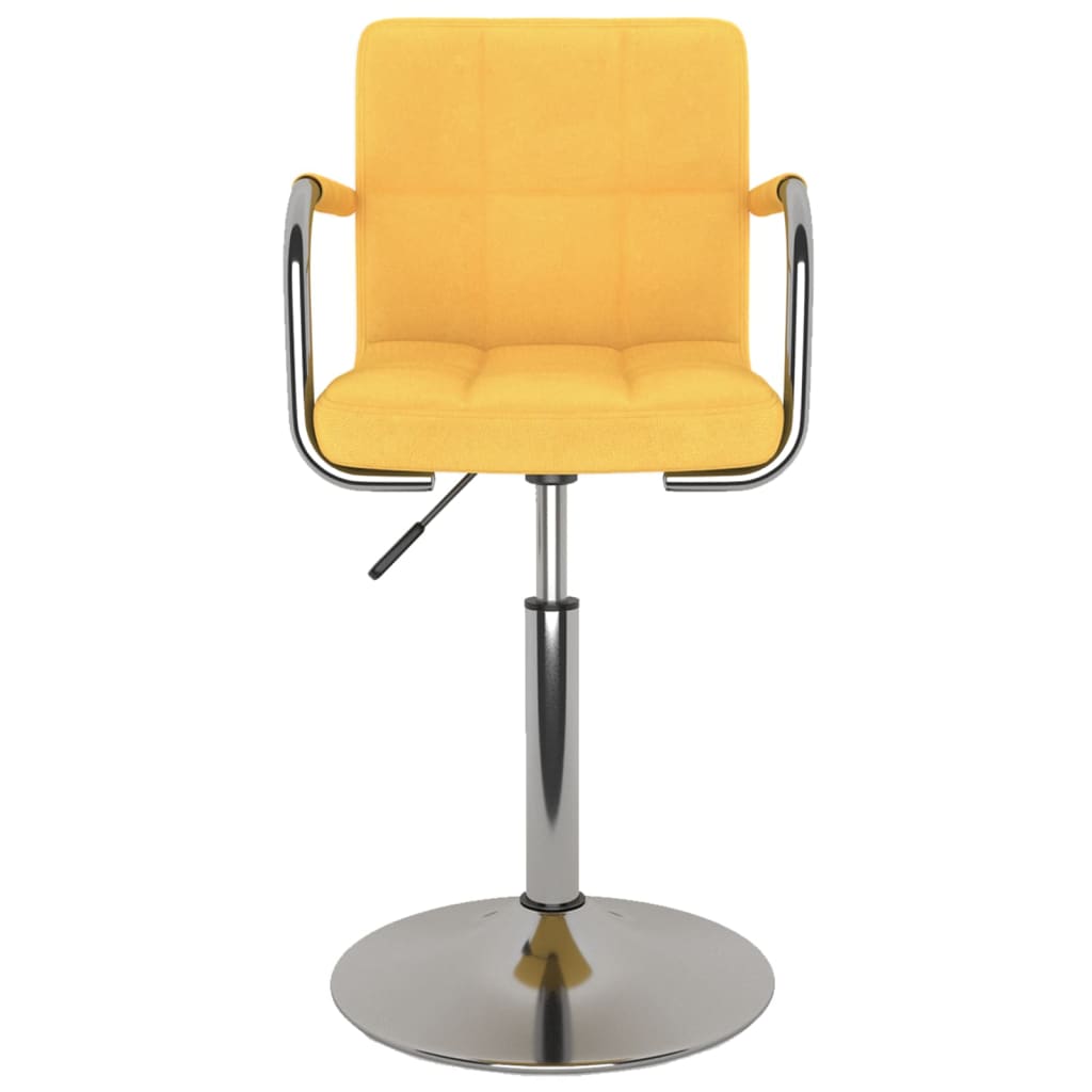 Barhocker Gelb Stoff