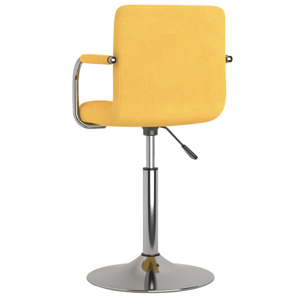 Barhocker Gelb Stoff