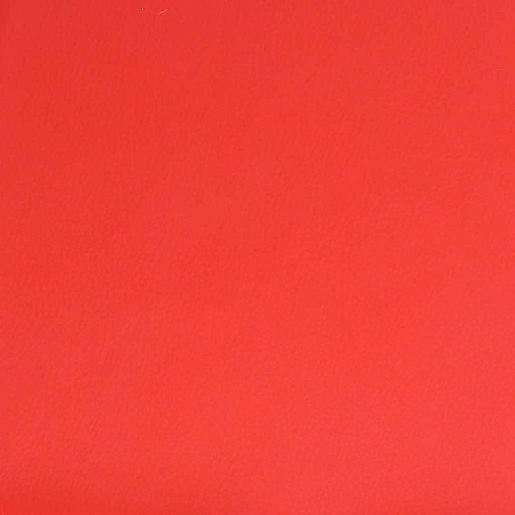 Barhocker 2 Stk. Rot Kunstleder