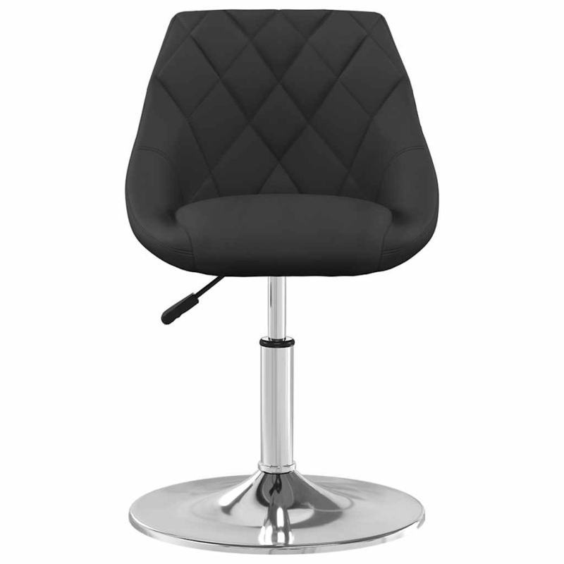 Esszimmerstühle 2 Stk. Drehbar Schwarz Samt