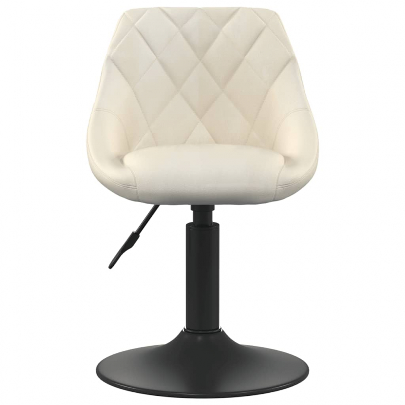 Barhocker Creme Samt