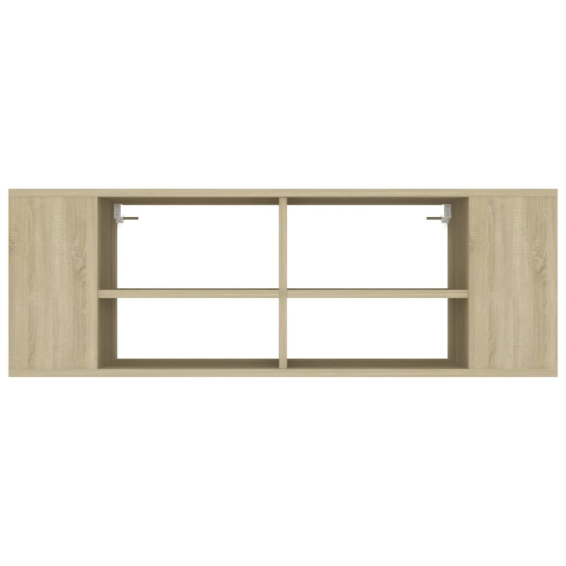 TV-Wandschrank Sonoma-Eiche 102x35x35 cm Holzwerkstoff