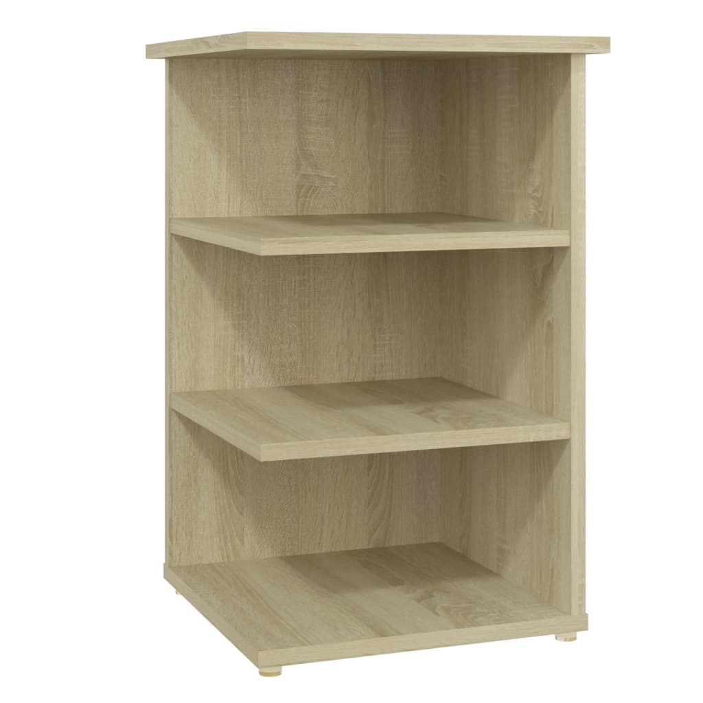 Beistellregal Sonoma-Eiche 35x35x55 cm Holzwerkstoff