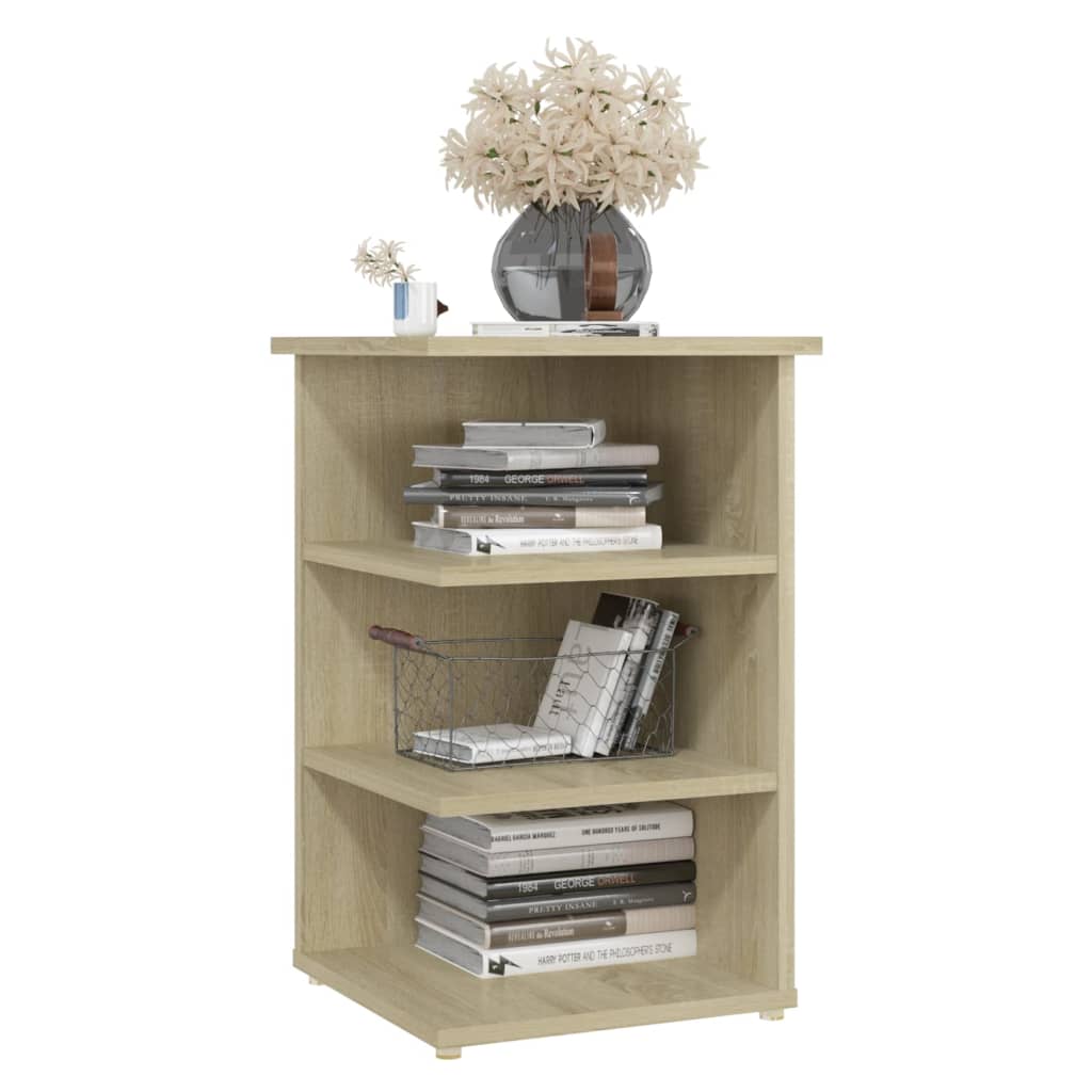 Beistellregal Sonoma-Eiche 35x35x55 cm Holzwerkstoff