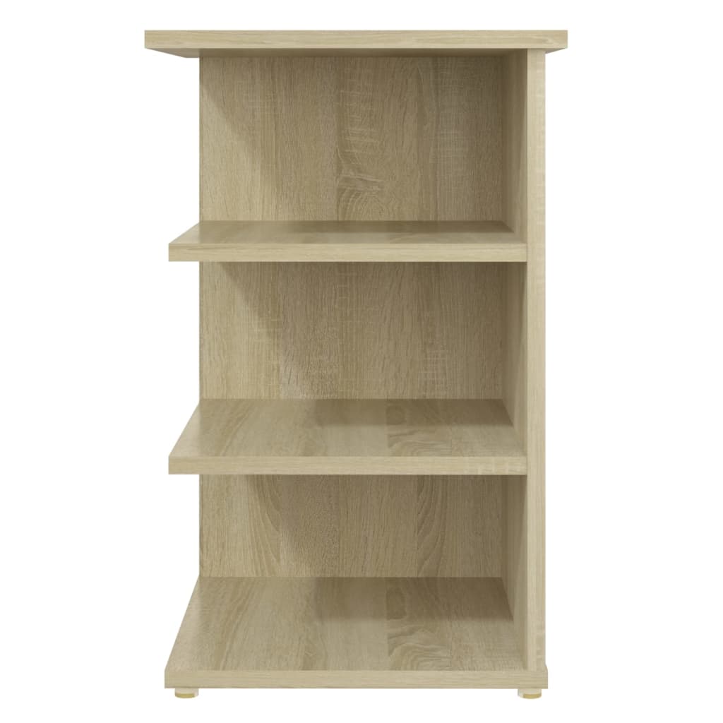 Beistellregal Sonoma-Eiche 35x35x55 cm Holzwerkstoff