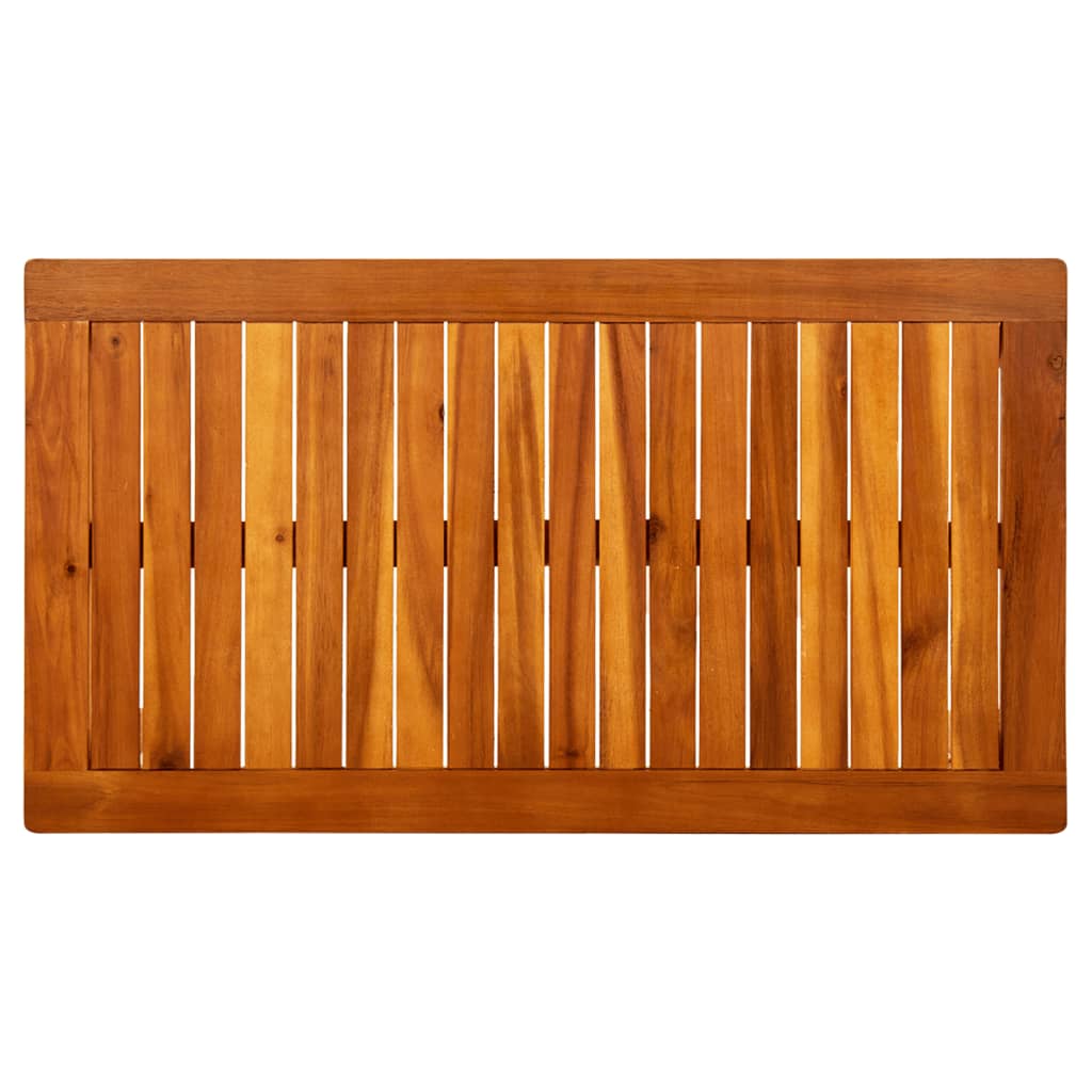 Garten-Couchtisch 90x50x36 cm Massivholz Akazie