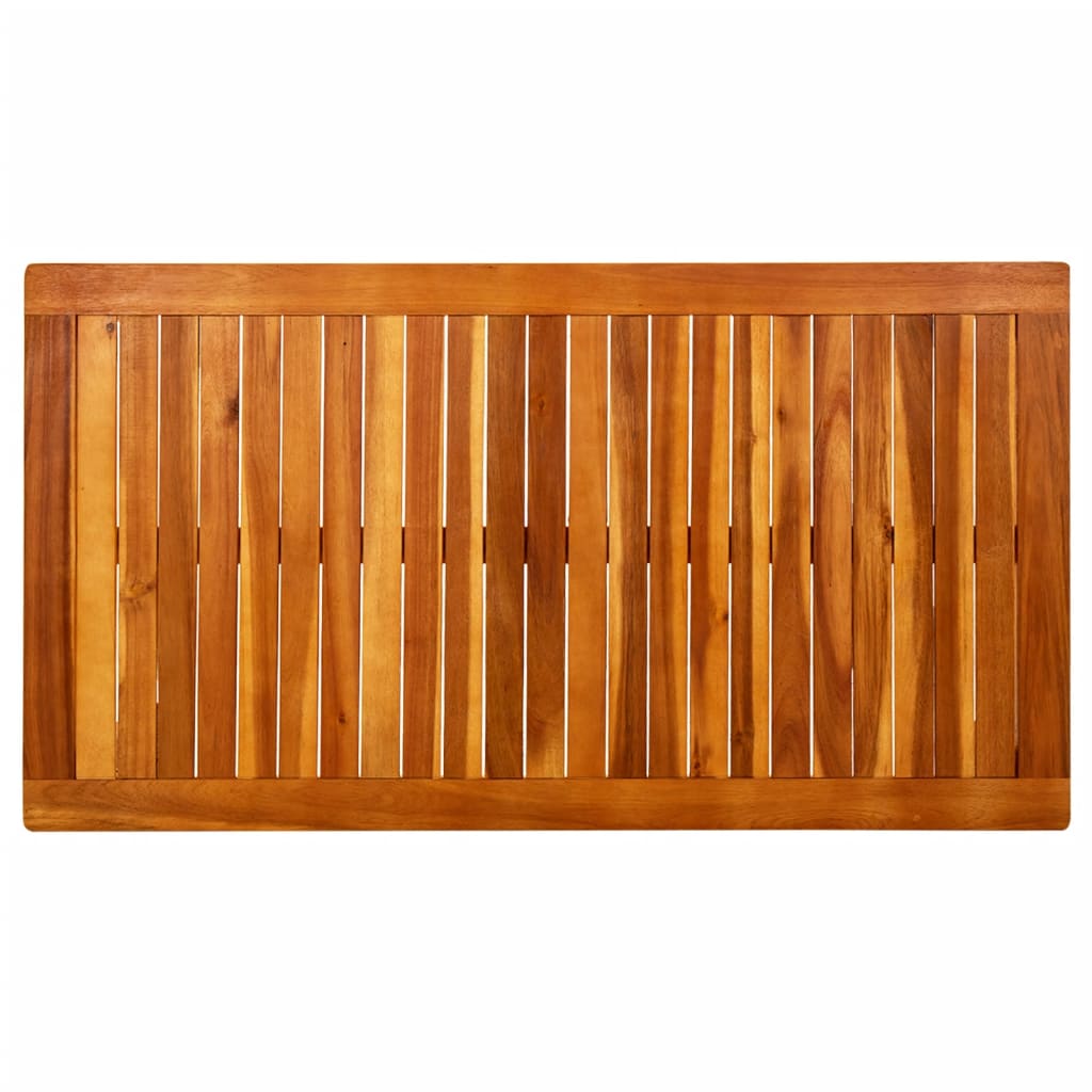 Garten-Couchtisch 110x60x45 cm Massivholz Akazie