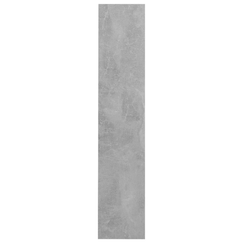 Wand-Schuhschrank Betongrau 60x18x90 cm Holzwerkstoff