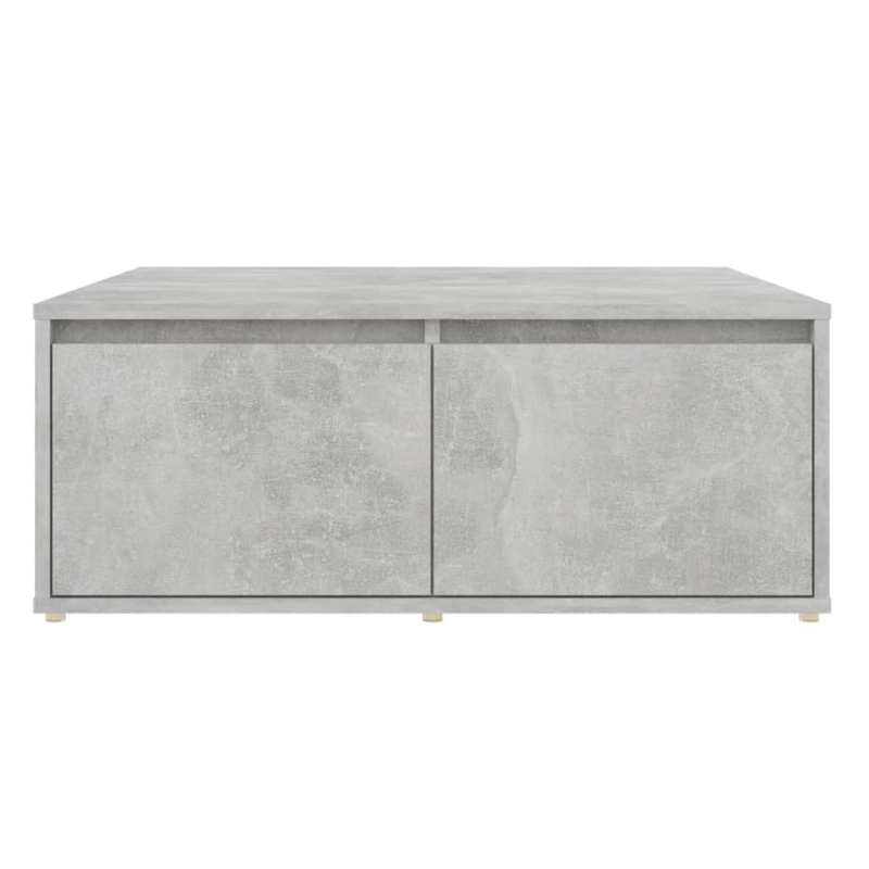 Couchtisch Betongrau 80x80x31 cm Holzwerkstoff