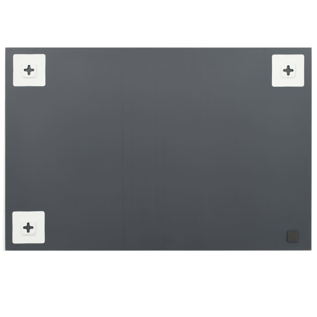 Wandspiegel mit LED-Beleuchtung Rechteckig Glas