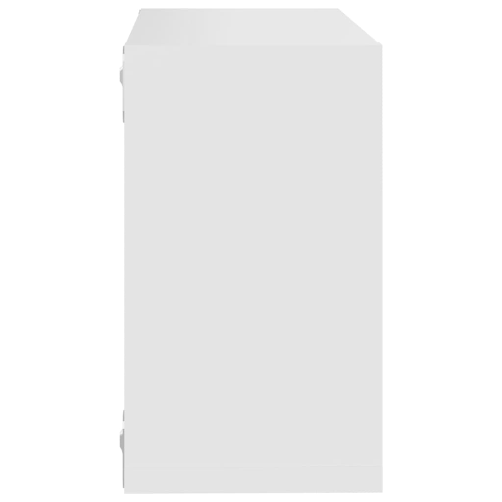 Würfelregale 4 Stk. Weiß 26x15x26 cm
