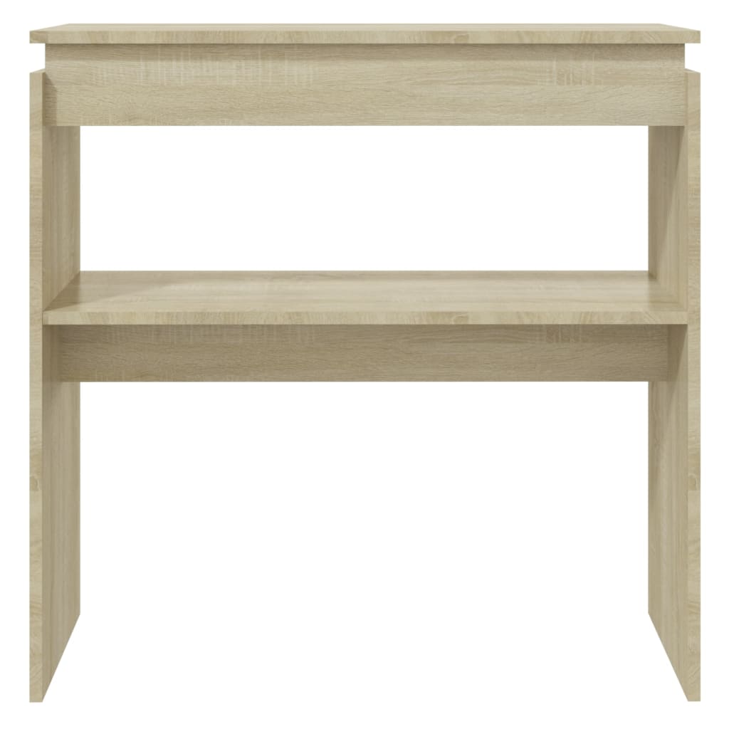Konsolentisch Sonoma-Eiche 80x30x80 cm Holzwerkstoff