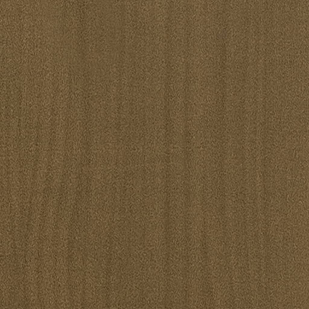 Bücherregal/Raumteiler Honigbraun 40x30x103,5 Massivholz Kiefer