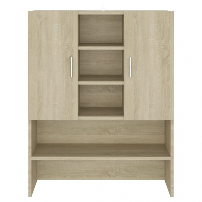 Waschmaschinenschrank Sonoma-Eiche 70,5x25,5x90 cm