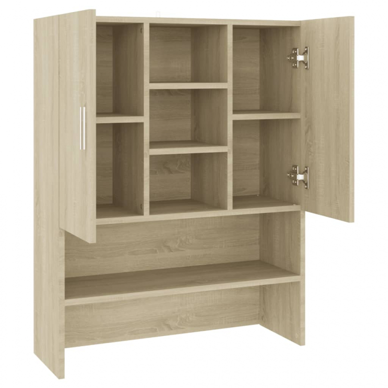 Waschmaschinenschrank Sonoma-Eiche 70,5x25,5x90 cm