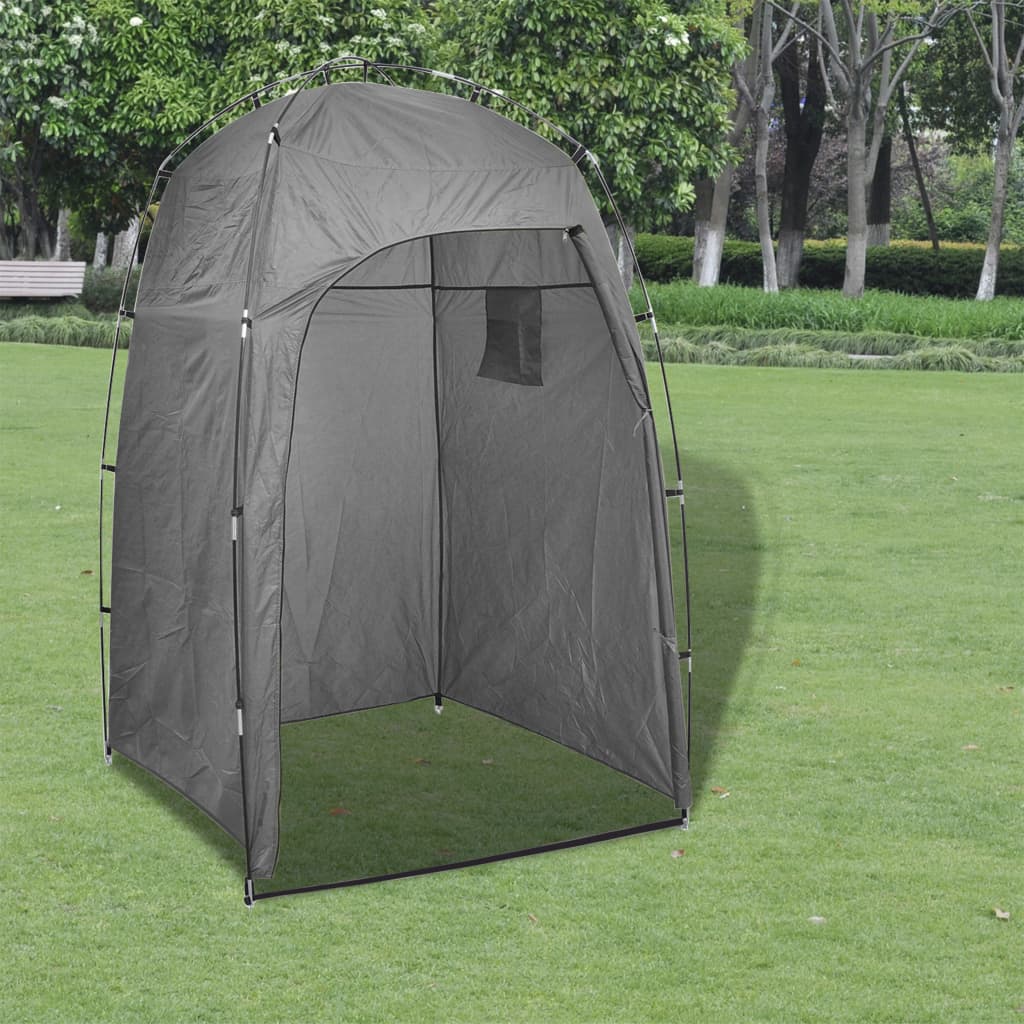 Tragbare Campingtoilette mit Zelt 10+10 L