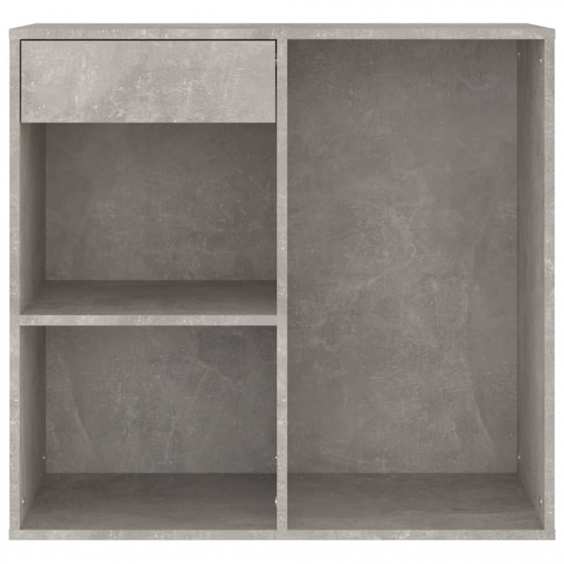 Kosmetikschrank Betongrau 80x40x75 cm Holzwerkstoff