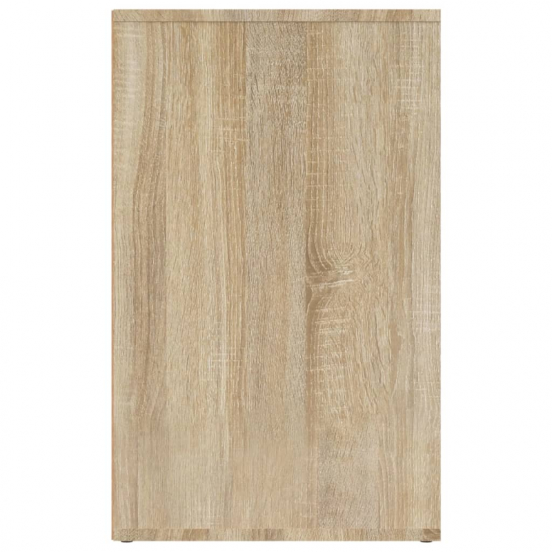 Regal für Schminktisch Sonoma-Eiche 80x40x65 cm Holzwerkstoff