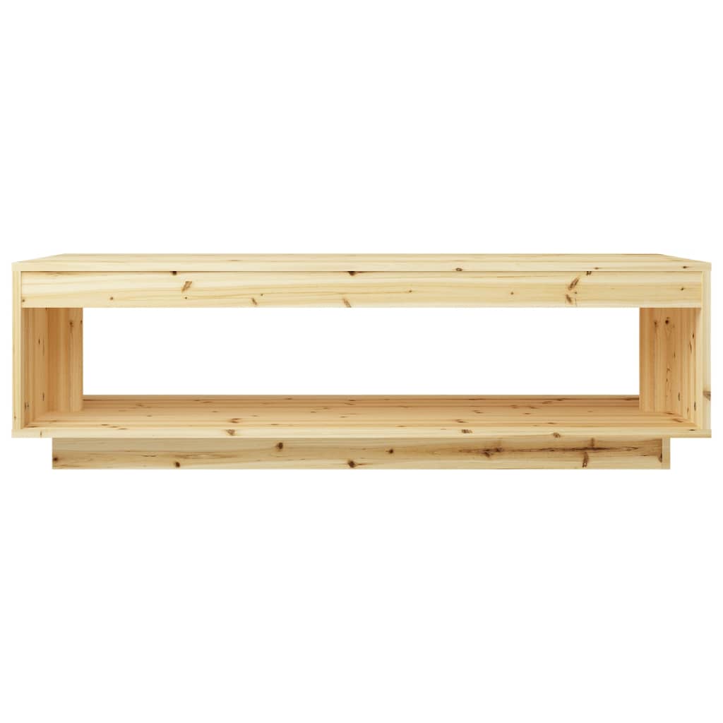 Couchtisch 110x50x33,5 cm Massivholz Tanne