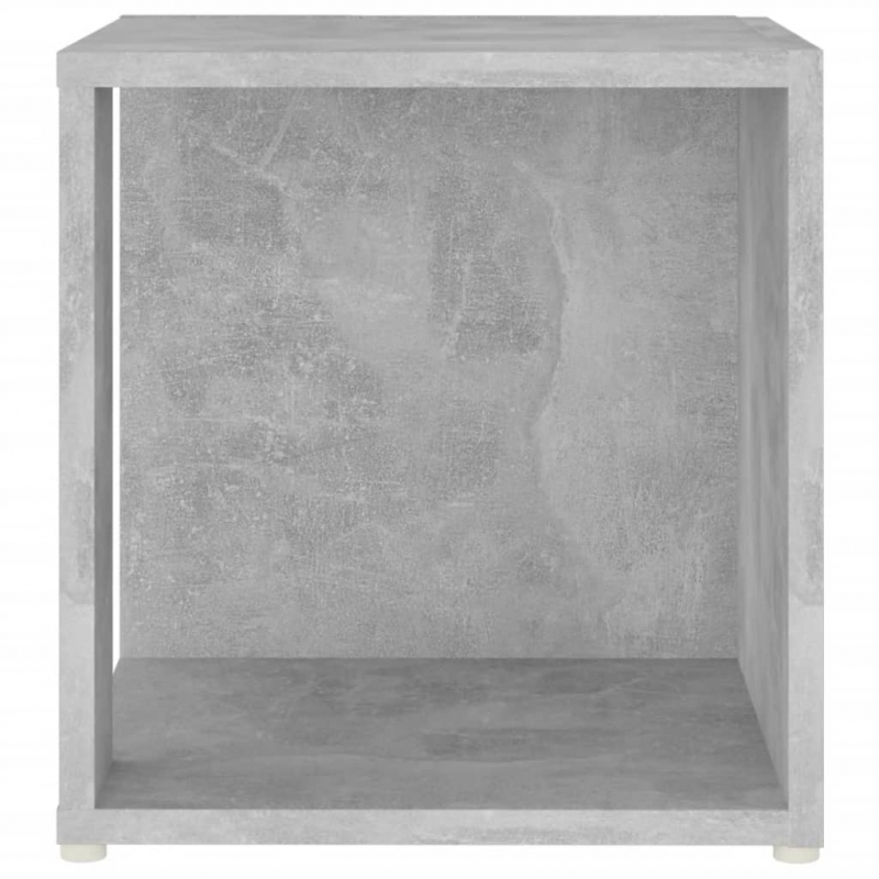 Beistelltisch Betongrau 33x33x34,5 cm Holzwerkstoff