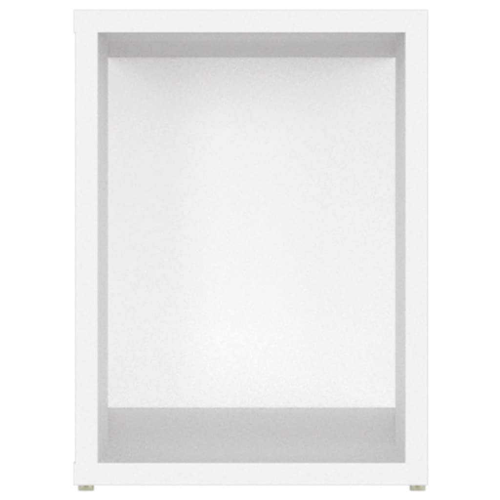 TV-Schrank Weiß 80x24x32 cm Holzwerkstoff