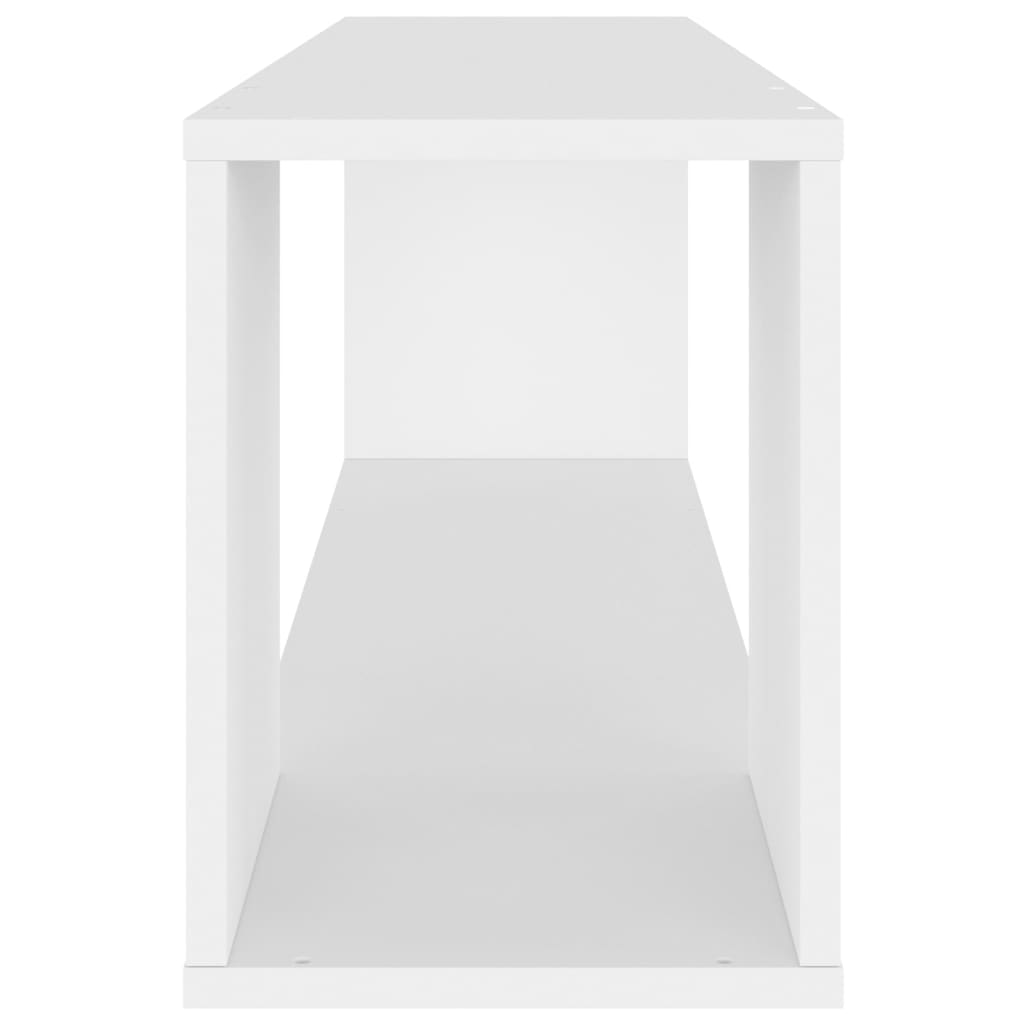 TV-Schrank Weiß 100x24x32 cm Holzwerkstoff