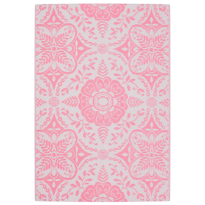 Outdoor-Teppich ARAKIL Rosa 140x200 cm PP