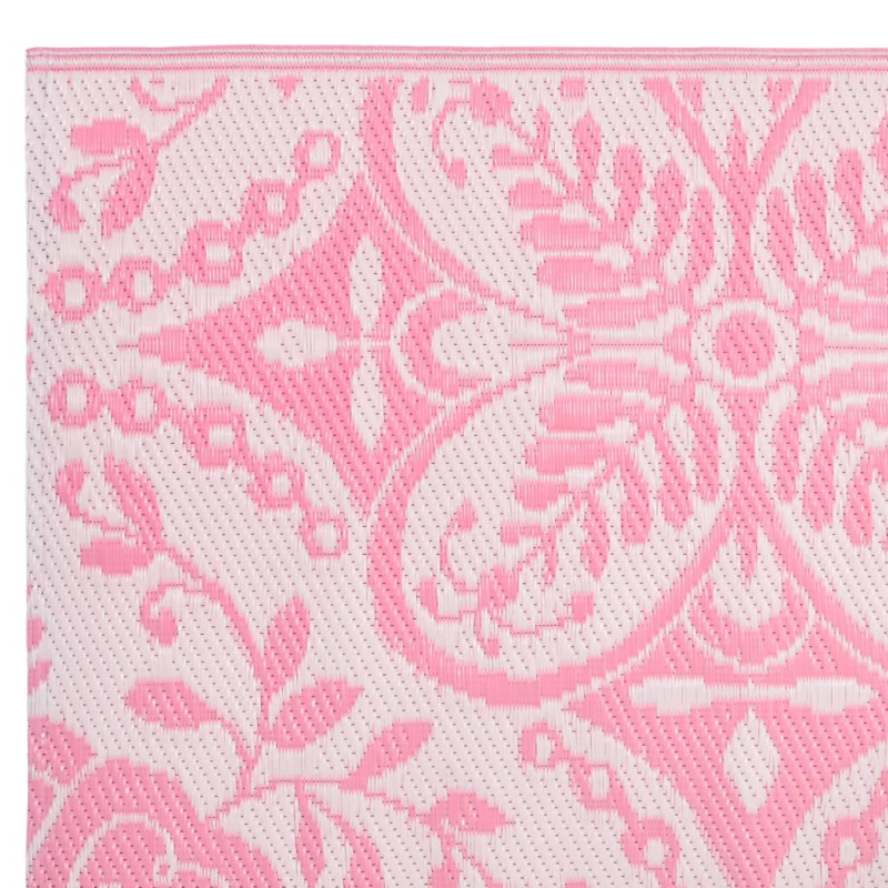 Outdoor-Teppich ARAKIL Rosa 140x200 cm PP